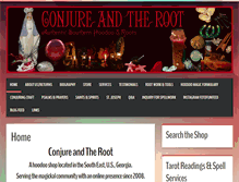 Tablet Screenshot of conjureroot.com